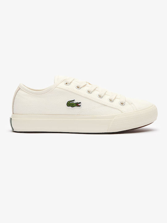 Lacoste Γυναικεία Sneakers Μπεζ