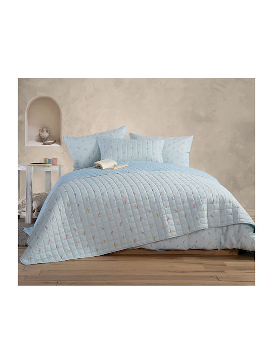 Nef-Nef Sierra Coverlet Semi-double Microfiber Aqua 180x240cm 035157