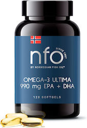 NFO Omega-3 Ultima EPA+DHA Рибено масло 120 капси