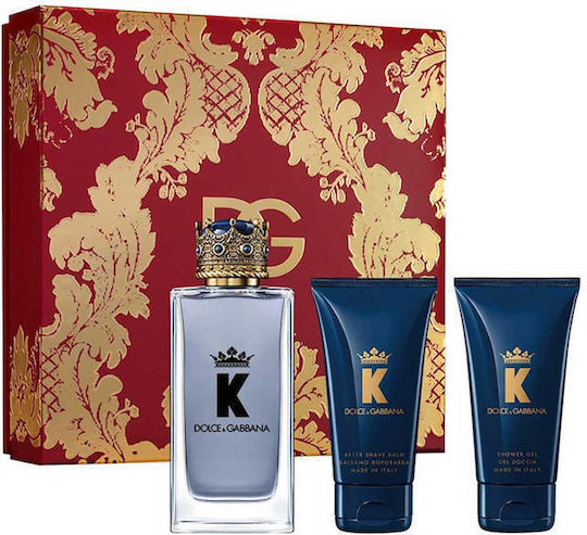 Dolce & Gabbana K By Dolce&gabbana Мъжки Комплект с Eau de Toilette