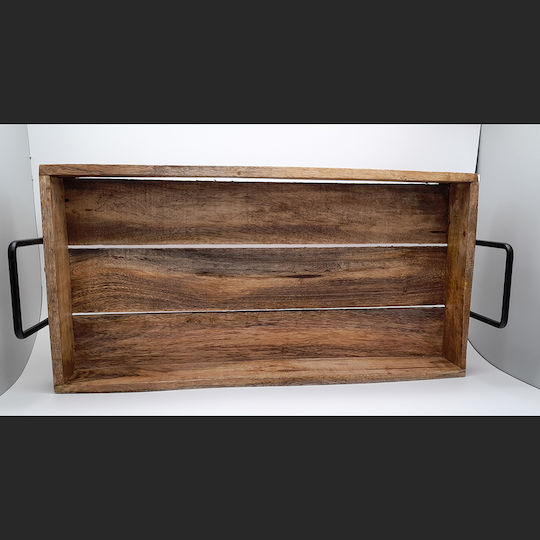 Kaemingk Ξύλινος Δίσκος Σερβιρίσματος 48x25cm