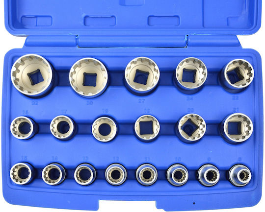 Geko Καστάνια με Καρυδάκια 3\8" & 1\2"