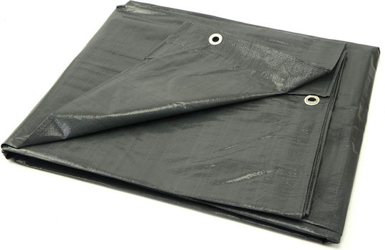 Geko Waterproof Tarpaulin 120gr/m² 8x5m. Light Type Gray