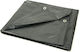 Geko Waterproof Tarpaulin 120gr/m² 6x4m. Light Type Gray