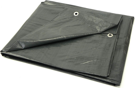 Geko Waterproof Tarpaulin 120gr/m² 12x8m. Light Type Gray