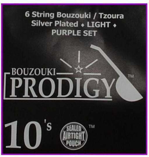 Prodigy Комплект Хорди за Бузуки 10s Струни 10 - 22"