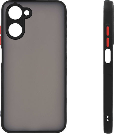 Sonique Bumper Σιλικόνης / Πλαστικό Μαύρο (Realme 10)