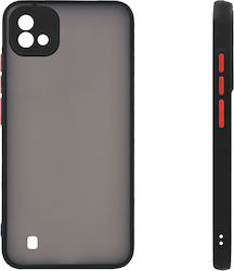 Sonique Color Button Bumper Silicone / Plastic Black (Realme C11 2021)