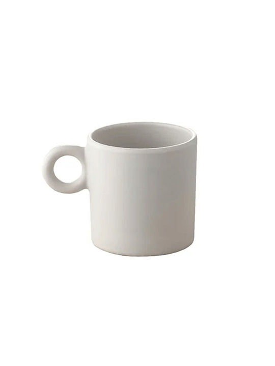 Alessi Becher Kunststoff Weiß 70ml