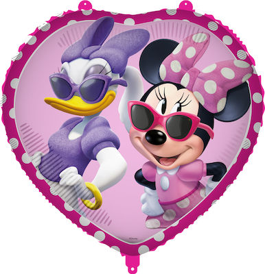 18" Balloon Heart Minnie & Daisy