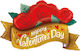 41" Valentine's Balloon Banner Roses