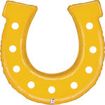 25" Balloon Gold Horseshoe