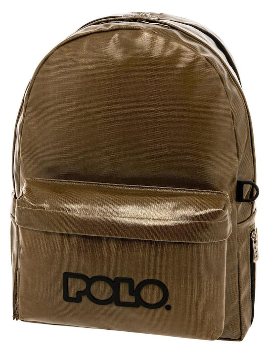 Polo Vinyl Ученическа Раница за Гимназия Многоц...