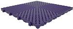 Bathtub Mat with Suction Cups Purple 40x40cm