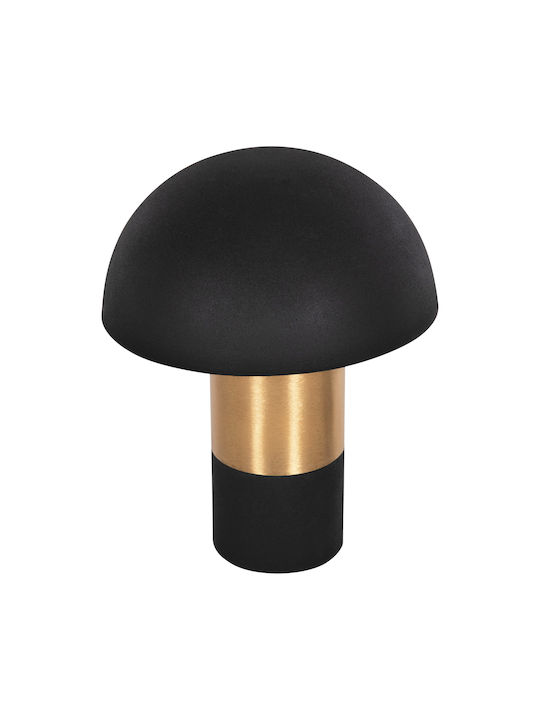 Freebox Metal Table Lamp for Socket E27 with Black Shade and Base