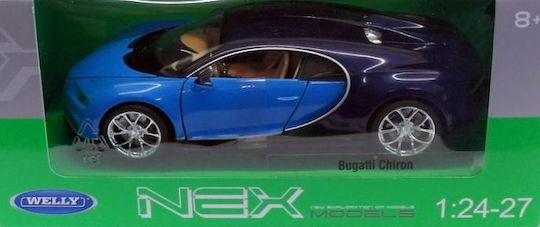 Welly Modeling Figure Car Blue in Scale 1:24