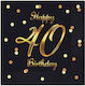 Napkins 40th Birthday Party Napkins 20 pcs