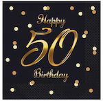 Napkins 50th Birthday Party Napkins 20 pcs