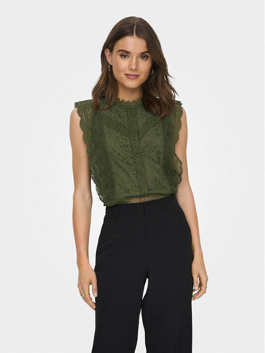 Only Women's Blouse Green