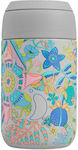 Chilly's S2 Tropical Glas Thermosflasche Rostfreier Stahl BPA-frei chillys Grey Multicoloured 340ml