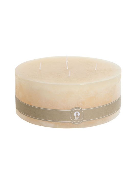 Home Esprit Scented Candle Beige 25x10cm 1pcs