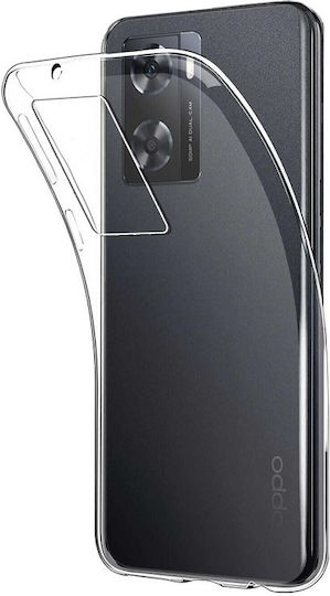 Oppo Back Cover Σιλικόνης Διάφανο (Oppo A57s)