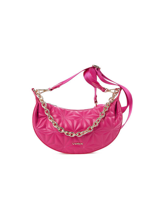 Verde Geantă de damă Crossbody Fuchsia