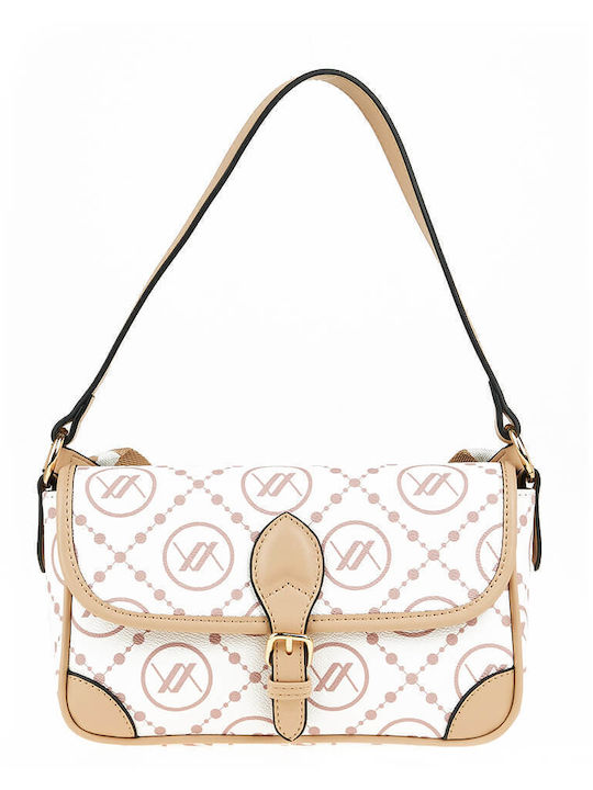 Verde Damen Tasche Schulter Beige