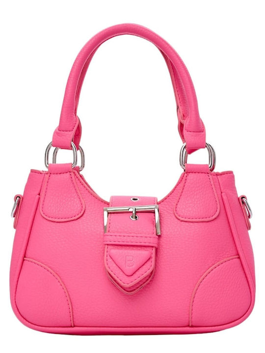 Bag to Bag Piele Geantă de damă De umăr Fuchsia