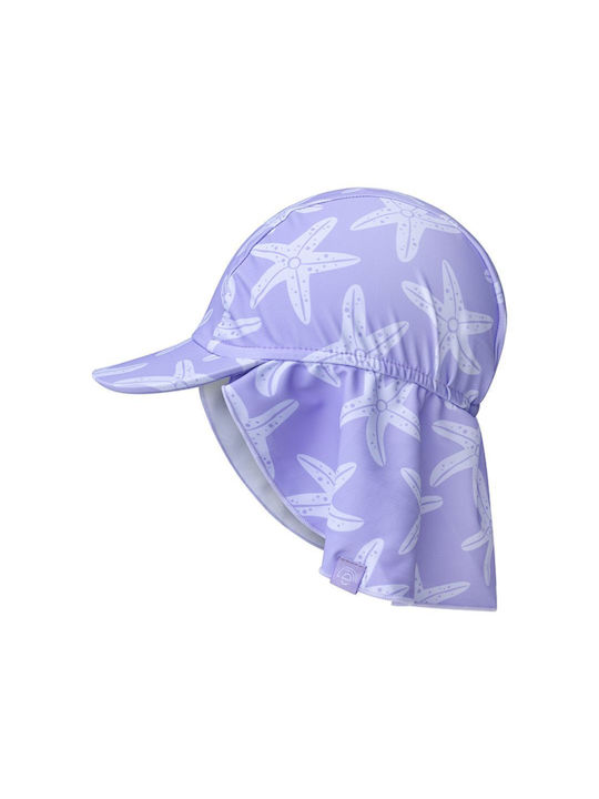Swim Essentials Παιδικό Καπέλο Υφασμάτινο Αντηλιακό Λιλά