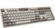 Ducky Origin Vintage Gaming Mechanische Tastatur mit Cherry MX Rot Schaltern und RGB-Beleuchtung (Englisch US) Light Grey