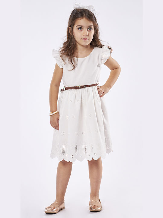 Evita Kids Dress White