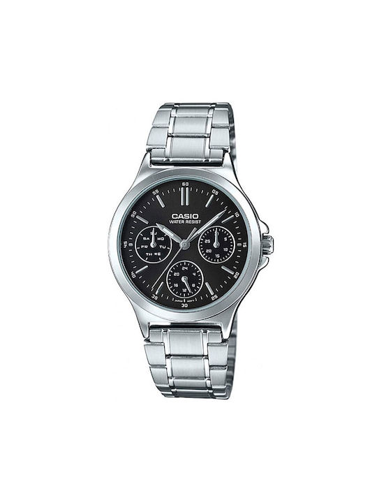 Casio Watch with Silver / Silver Metal Bracelet