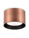 Ideal Lux Einzel LED Spot in Kupfer Farbe