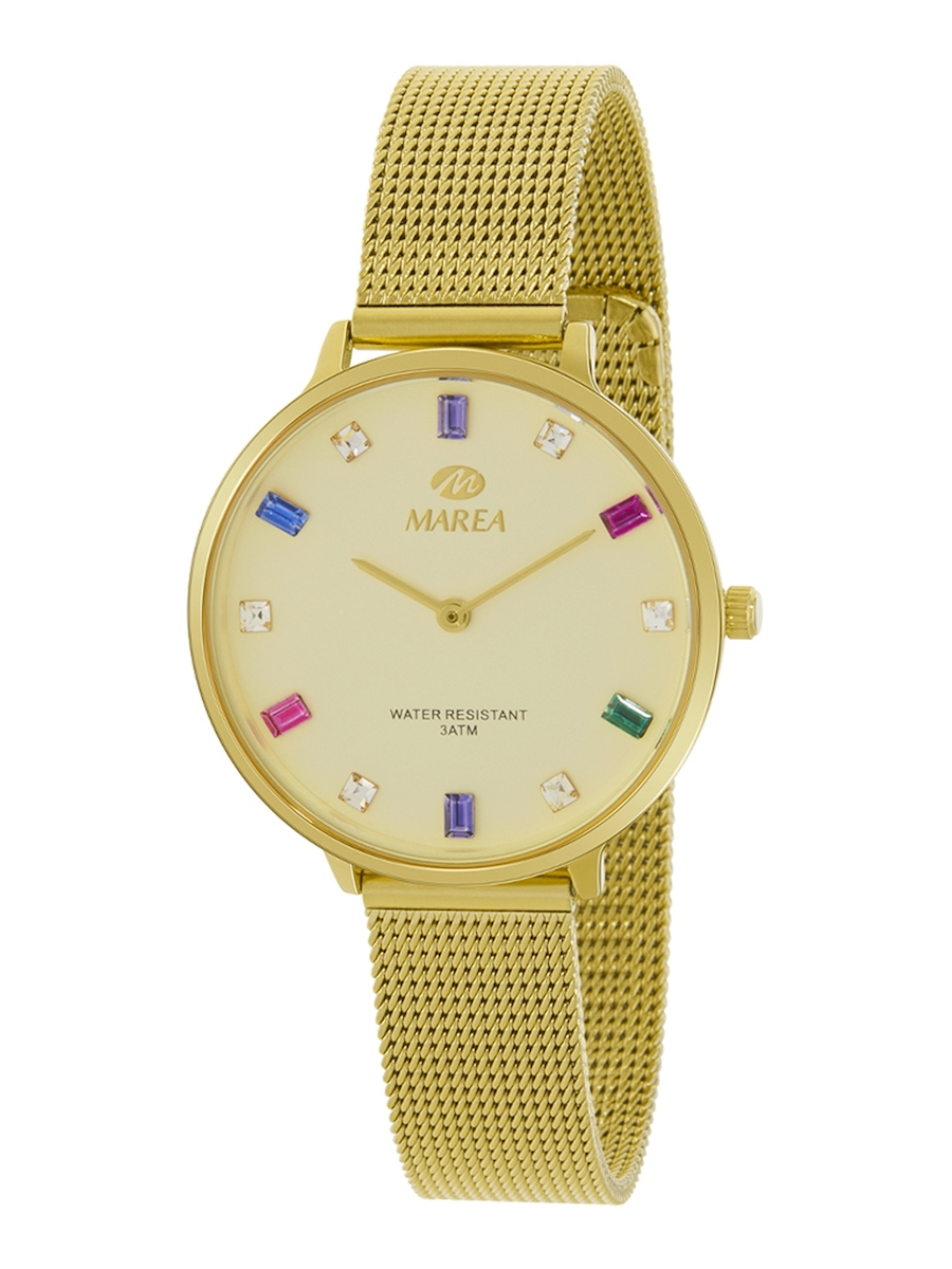 Marea Damen Uhr mit Gold Metallarmband B41290/3 Skroutz Germany