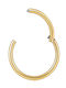 Septum Nose Piercing from Gold Plated Steel
