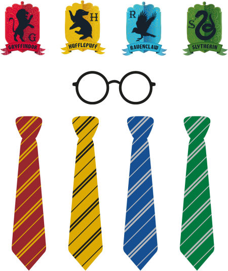 Amscan Photo Booth Prop για Party με Θέμα "Harry Potter" Σετ 24τμχ 9915086