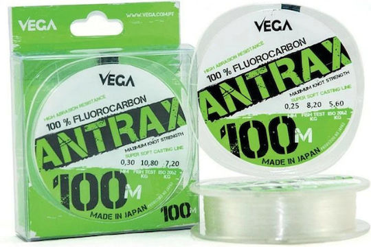 Въже Vega Antrax 100m 100% флуорокарбон