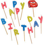 Alles Gute zum Geburtstag Kerzen Cars Lightning Lightning McQueen