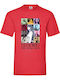 Fruit of the Loom Taylor Swift The Eras Tour T-shirt Rot Baumwolle