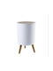 Office Waste Bin 7lt White