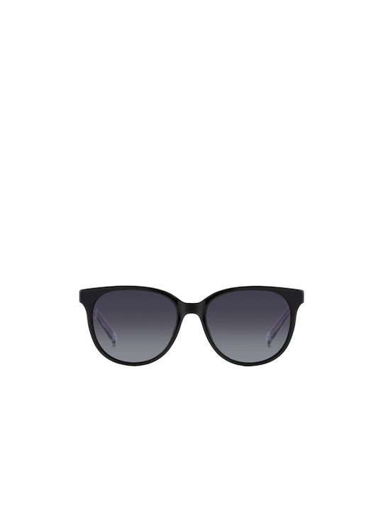 Missoni Women's Sunglasses with Black Plastic Frame and Black Gradient Lens MMI 0179/S 807/9O