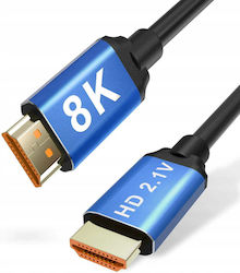 Zenwire 10143548419 HDMI 2.1 HDMI-Stecker - HDMI-Stecker 1m Schwarz