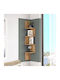 Ράφι Τοίχου Pine 22x22x117.2εκ.