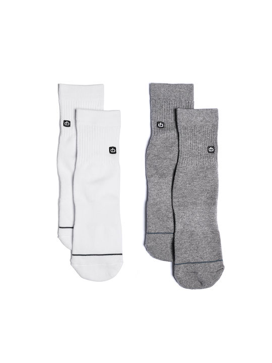 Emerson Socken White/Grey 1Pack