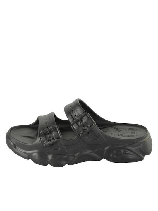 Buffalo Flip Flops Black
