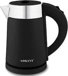 Sokany Kettle 1lt 1200W Black