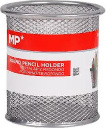 Metallic Pencil Holder in Silver Color 1pcs 10x...