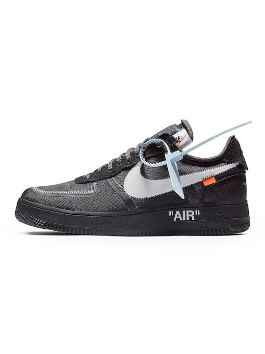 Nike Air Force 1 Low Off-White Herren Sneakers Black / White
