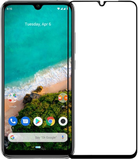Pinwuyo Redmi A3 Pinwuyo 9h Full Face Tempered Glass Black (Xiaomi Redmi A3)